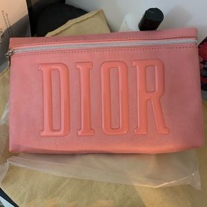 Dior bag/pouch with silky lining including Dior stars.  Great for a clutch